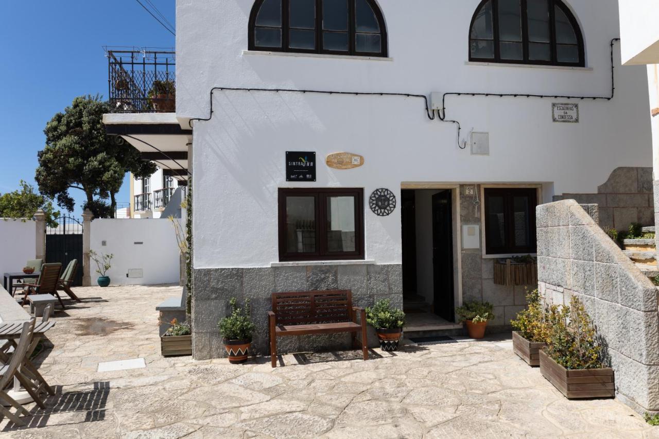 Ferienwohnung Um Lugar ao Sol Beach House Azenhas do Mar Sintra Exterior foto