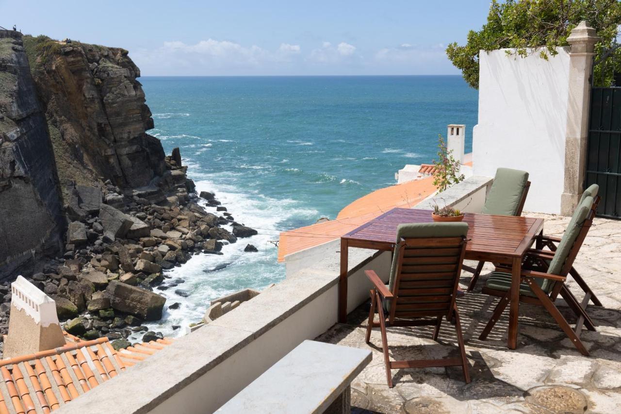 Ferienwohnung Um Lugar ao Sol Beach House Azenhas do Mar Sintra Exterior foto